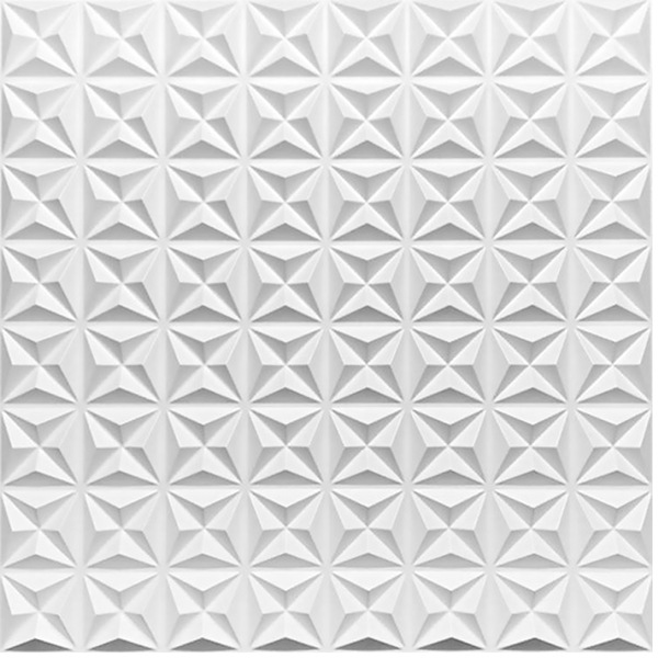 NDBPV509WH��PVC��3D��������ѥͥ롡3D�ܡ��ɡ�̵������500��500��12mm������