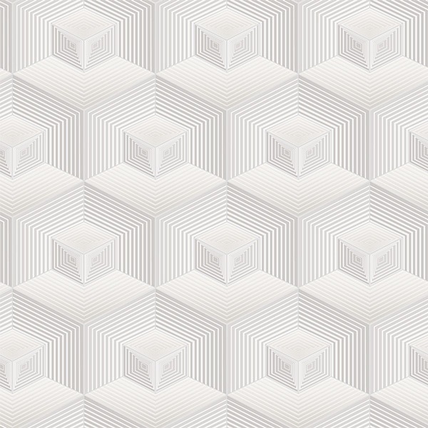 NWP840A｜3D壁紙 3Dクロス 幾何学模様 53cm×10m｜壁紙,3Dクロス（壁紙