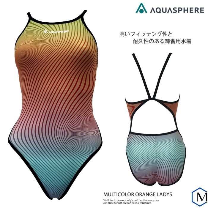 ǥ ѿ  AQUASPHERE ե  MULTICOLOR ORANGE LADYSpd0807