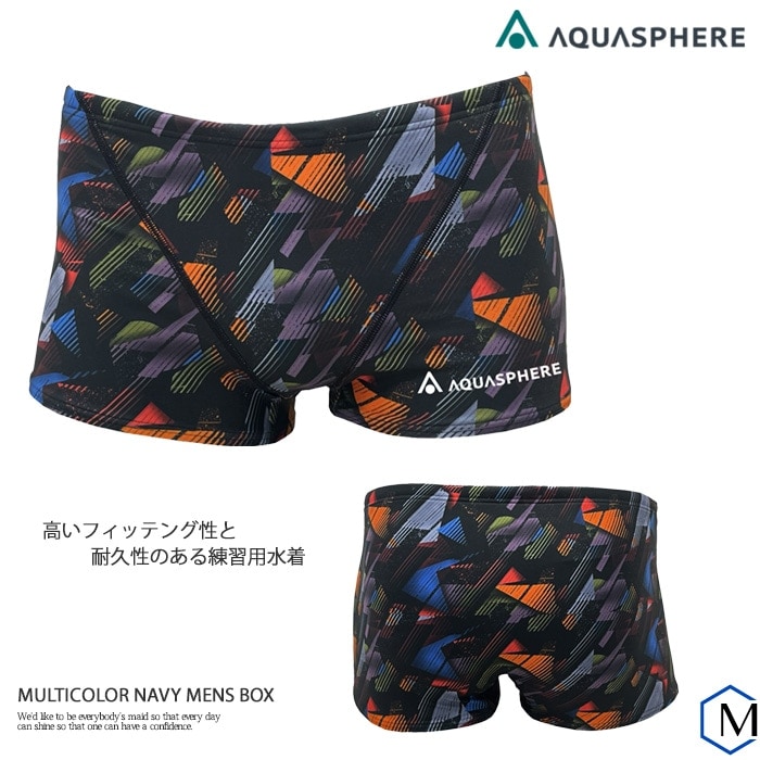 󥺥ܥå ѿ  AQUASPHERE ե  MULTICOLOR NAVY MENS BOX