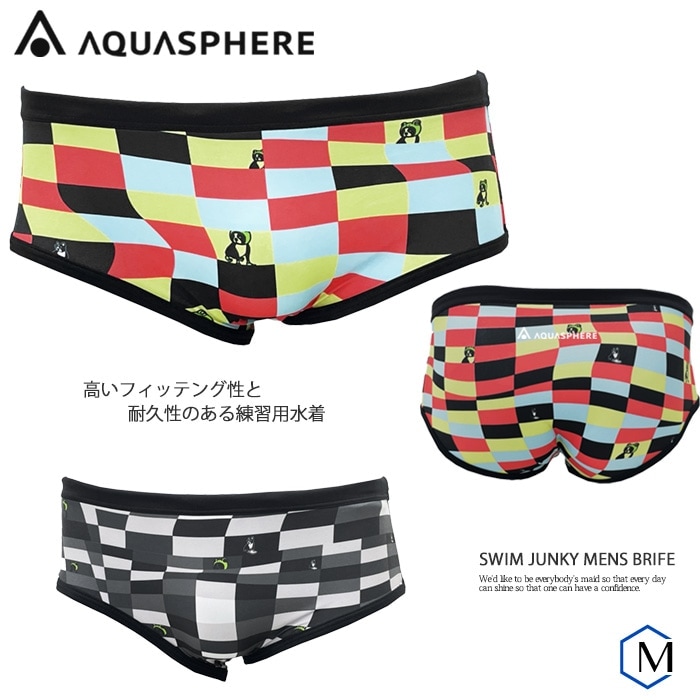  ѿ ֡  AQUASPHERE ե  SWIM JUNKY MENS BRIFE