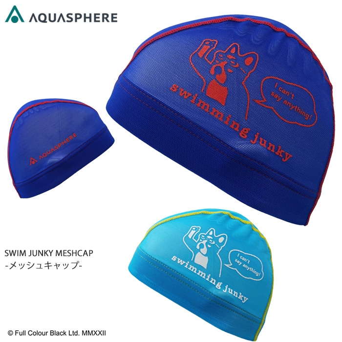 å奭å /७å/Ҷ// AQUASPHERE ե ॸ󥭡 SWIM JUNKY MESHCAP
