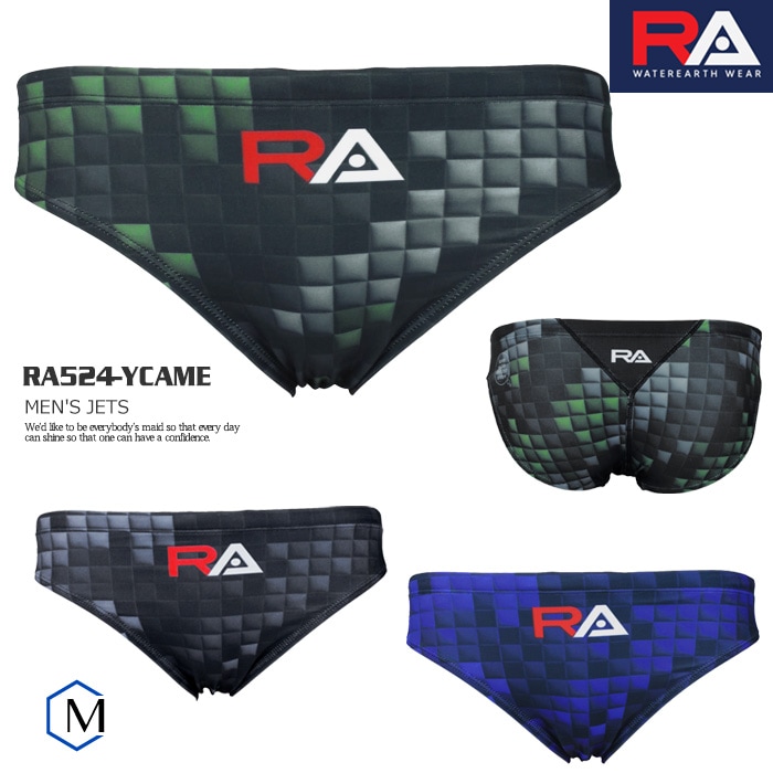 メンズ 競泳練習用水着 ブーメラン 男性 RA アールエー・ライト