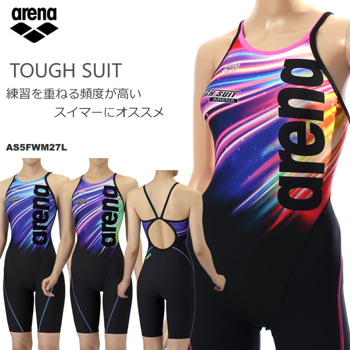 競泳練習用水着 女性 arena アリーナ 2025年/秋冬新作 AS5FWM27L