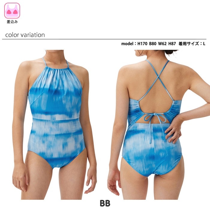 9,11号CAROL WIORホルダーネックワンピース水着