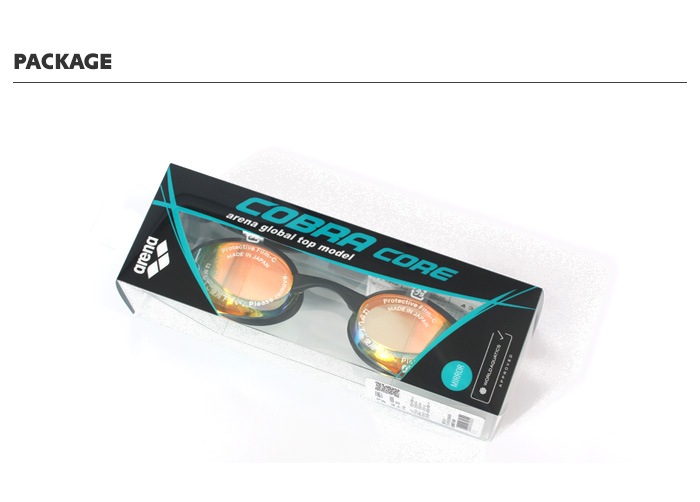 FINA承認モデル クッションあり 競泳用スイムゴーグル ミラーレンズ