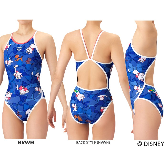 レディース 競泳練習用水着 arena アリーナ DISNEY ディズニー