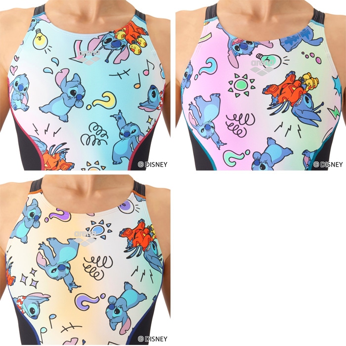 アリーナ 練習水着 AS4FWM57W ディズニー レディース 競泳練習用水着 arena アリーナ DISNEY ディズニー 2026年