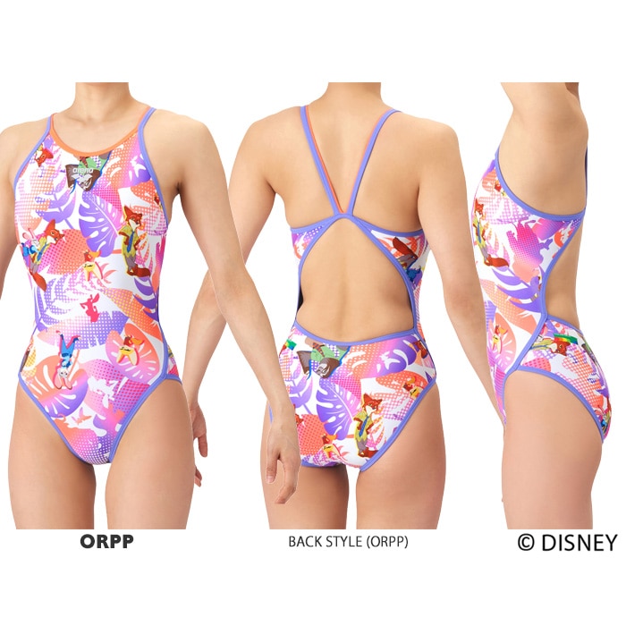 レディース 競泳練習用水着 arena アリーナ DISNEY ディズニー