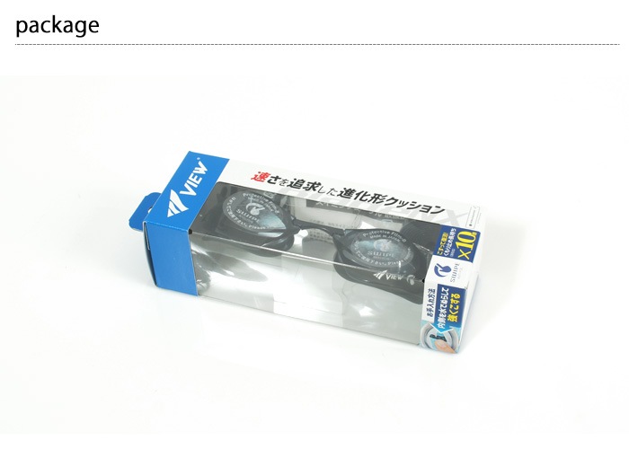 FINA承認モデル クッションあり 競泳用スイムゴーグル 水泳用 Blade NX ブレード エヌエックス VIEW ビュー V250SA