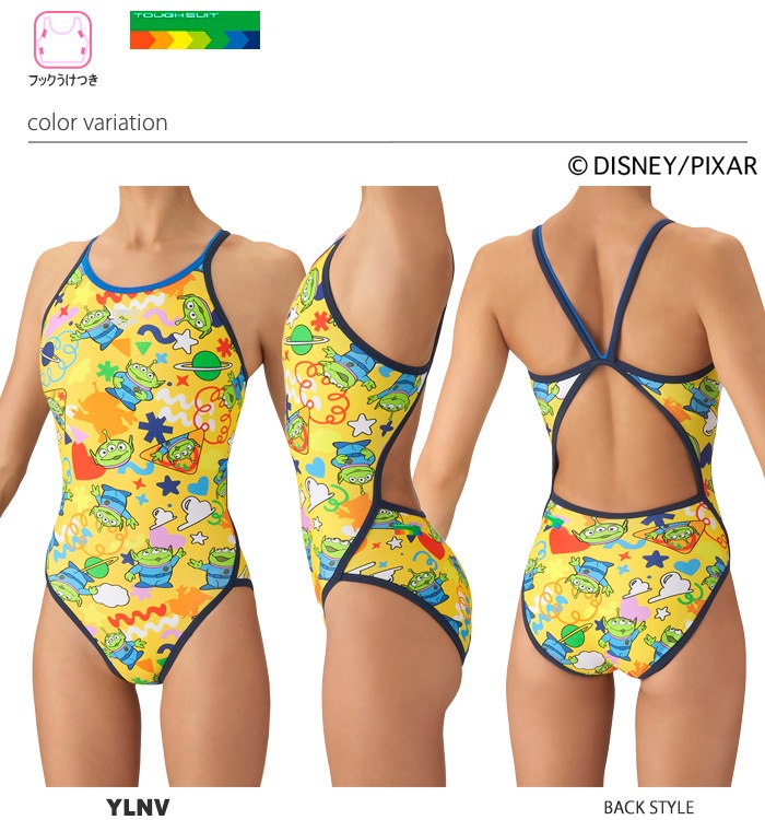 レディース 競泳練習用水着 arena アリーナ DISNEY ディズニー リトル