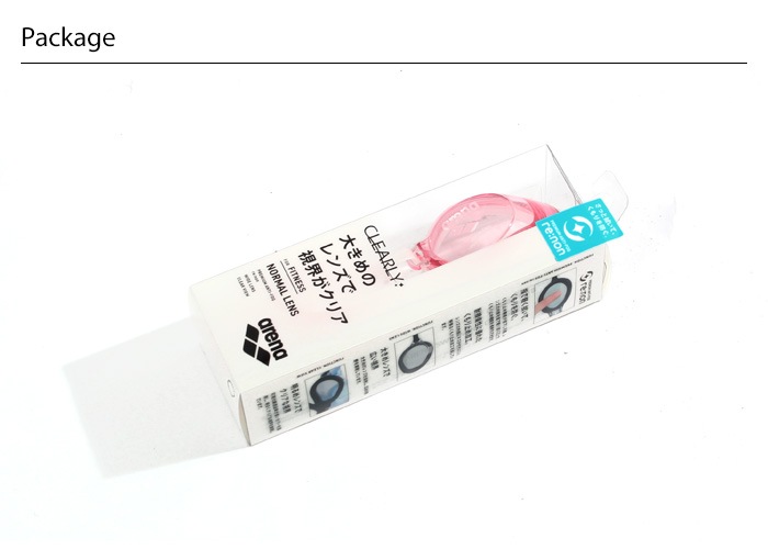 クッションあり フィットネス用スイムゴーグル 水泳用 CLEARLY クリアリー arena アリーナ AGL-8100