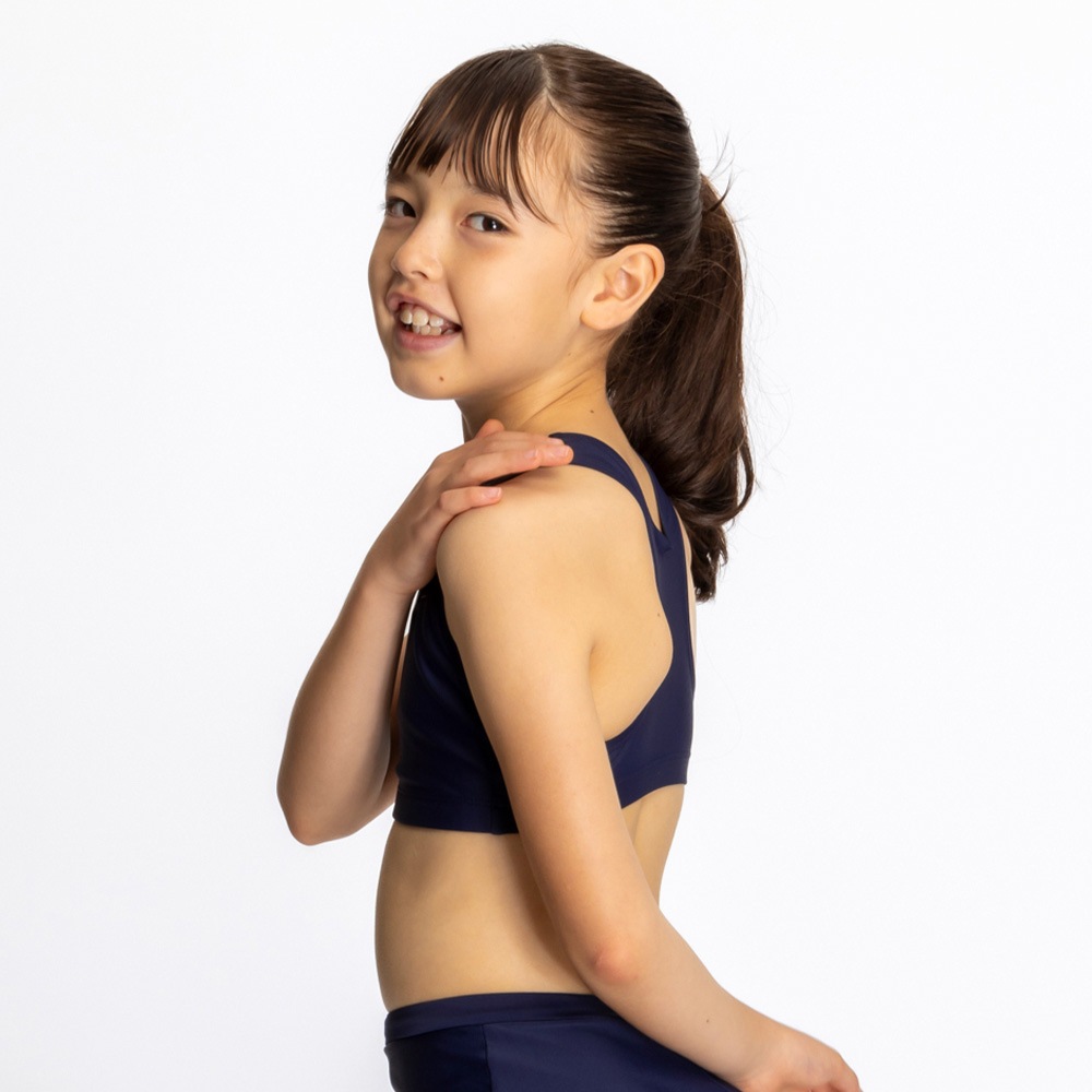 2025年/春夏新作 ジュニア水着 女の子 フィットネス水着