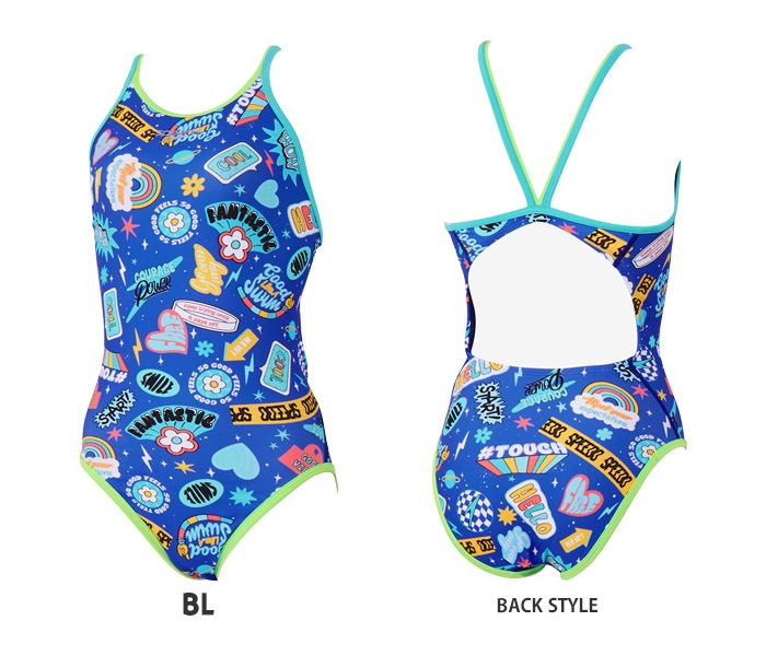 ジュニア水着 女子 競泳練習用水着 speedo スピード 2026年/秋冬新作 STG02654