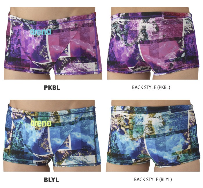 ジュニアボックス水着 男子 競泳練習用水着 arena アリーナ 2025年/秋冬新作 AS5FWM06B