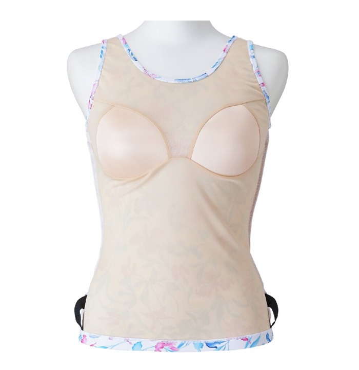 2025年/春夏新作 レディース フィットネス水着 トップス単品 mizuno ミズノ N2JAC871