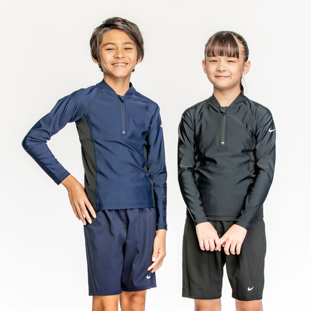ジュニア水着 男の子 女の子 スクール水着 セパレーツ 上下セット NIKE ナイキ 1991093【特別価格につき交換返品不可】(pd0912)