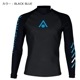保温水着 アクアスキン トップ ウェットスーツ トライアスロン OWS オープンウォーター メンズ 男性 AQUASPHERE(アクアスフィア)Aqua Skin Top【返品・交換不可】
