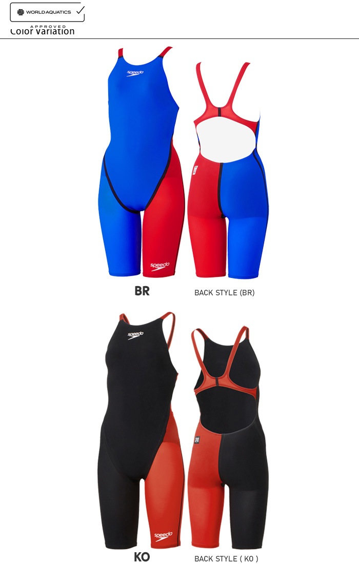 FINA承認 レディース 上級者用布帛競泳水着 女性選手用 speedo
