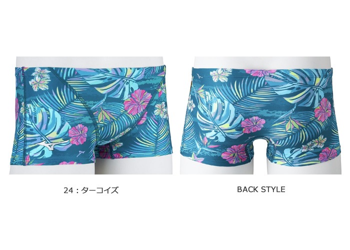 2025年/春夏新作 メンズボックス 競泳練習用水着 mizuno ミズノ N2MBC582