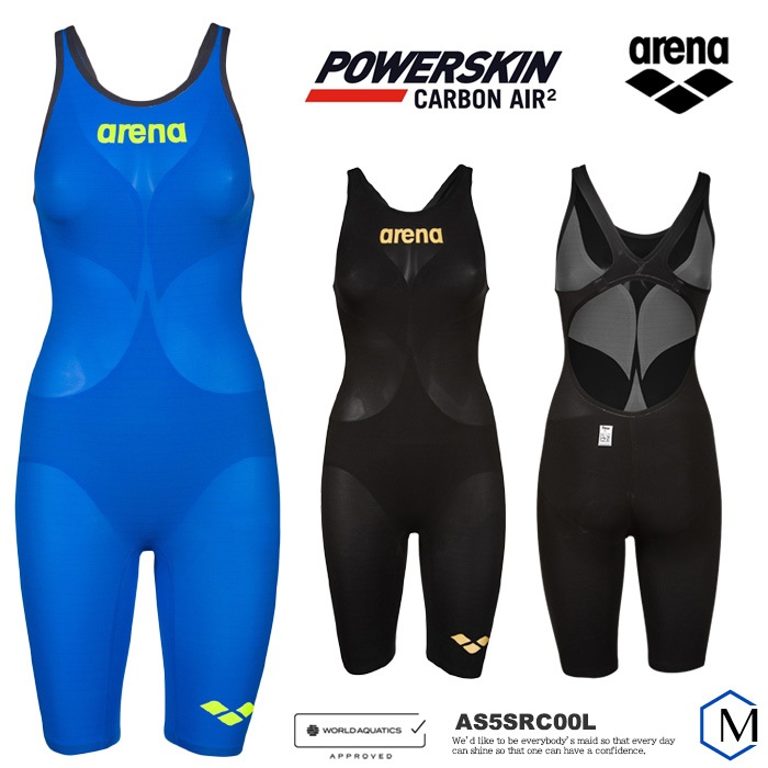 FINA��ǧ ��ǥ����� ��®���� �졼������ ������ POWERSKIN CARBON AIR2 �ѥ������ �����ܥ󥨥�2 arena ���꡼�� AS5SRC00L �����ʡ����Բġ�