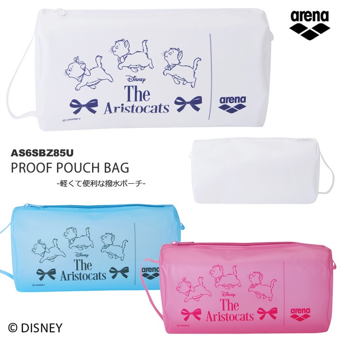 【防水ポーチ】(水泳・プール) プルーフバッグ(S)arena アリーナ DISNEY ディズニー 2026年/春夏新作 AS6SBZ85U