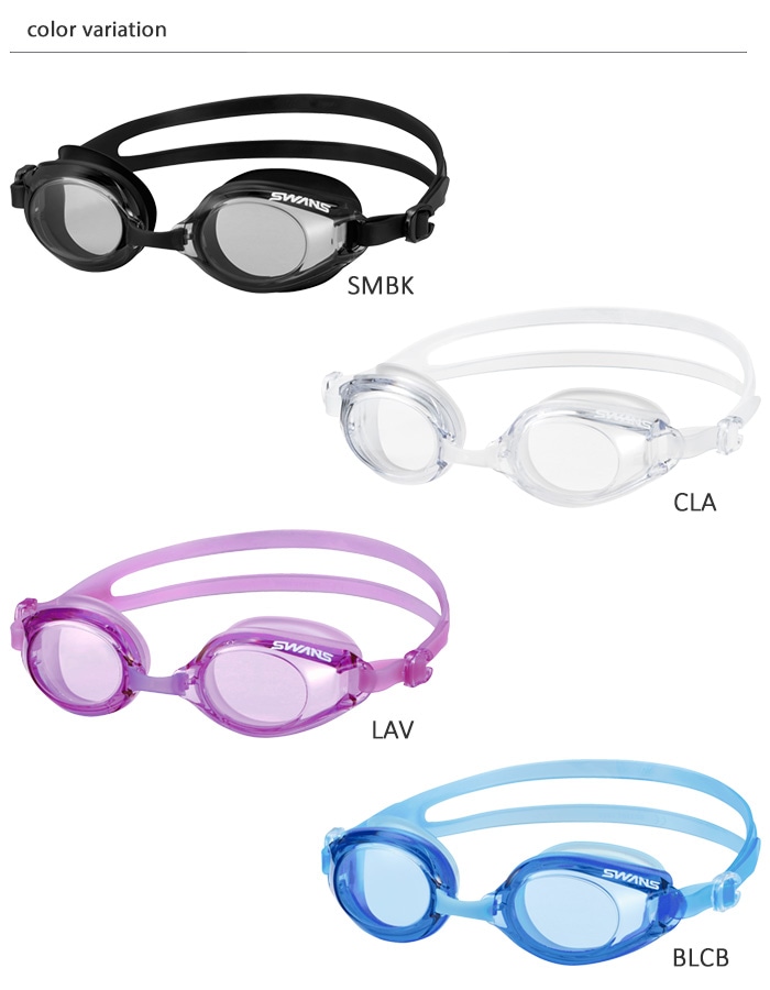 クッションあり フィットネス用スイムゴーグル 水泳用 SWANS スワンズ SW-46re
