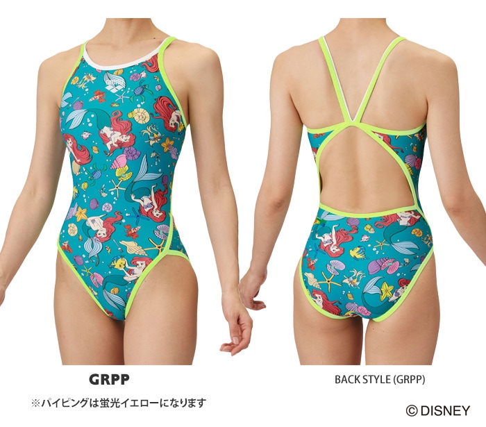 レディース 競泳練習用水着 arena アリーナ DISNEY ディズニー