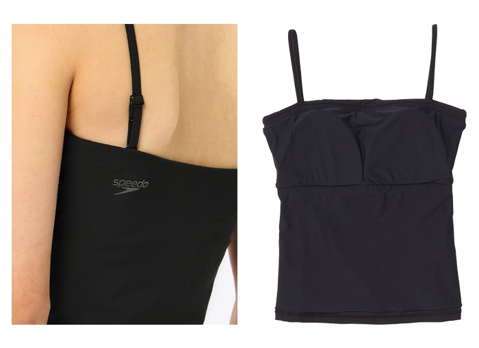 レディース フィットネス水着 トップス単品 speedo スピード 2025年/秋冬NEWカラー SFW72532