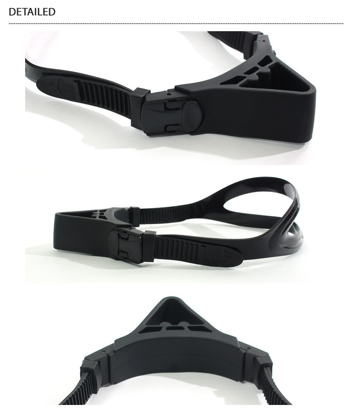 MIHORO DELTA用ヘッドバンド センターマウントシュノーケル【水泳練習用具】スノーケル用 競泳向き DELTASNORKEL HEAD