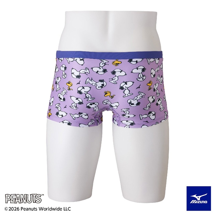 ジュニアボックス水着 男子 競泳練習用水着 mizuno ミズノ PEANUTS