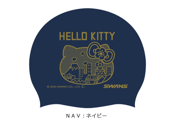 ハローキティ　Sports　Science　水泳 I ♥ 競泳水着 - ブルーウェーブ - DELIGHTPOOL