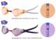 FINA承認モデル クッションなし 競泳用スイムゴーグル 水泳用 ミラーレンズ GX・SONIC EYE J mizuno ミズノ N3JE9001/N3JEC191/N3JEC691/N3JED191/N3JED691