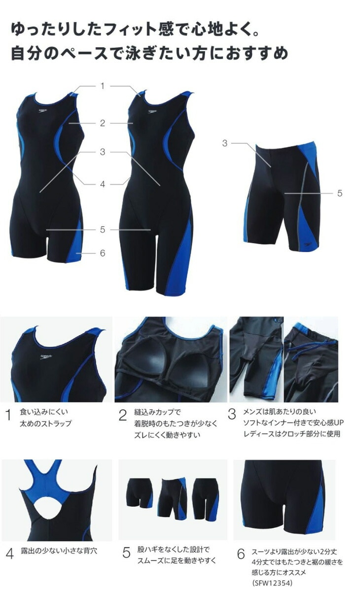 レディース フィットネス水着 オールインワン speedo スピード