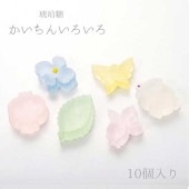 ≪石川屋本舗≫琥珀糖 かいちん いろいろ10個入り【金沢 通販 人気 美味しい 可愛い 有名 おすすめ】