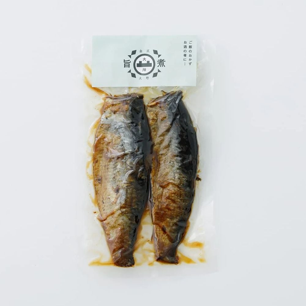 ≪大畑の佃煮≫にしん旨煮2本入り【北海道産身欠きにしん  釜炊き にしん蕎麦 酒の肴】