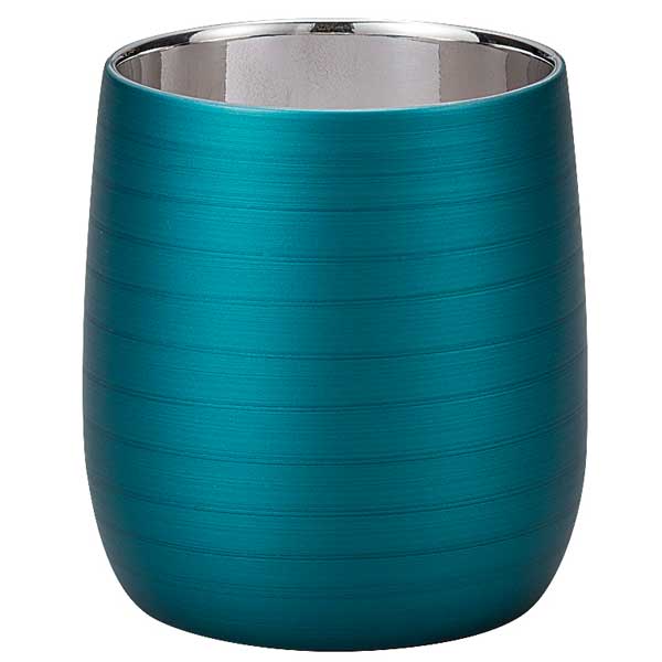 ≪仁漆（NINSHU）/中谷兄弟商会≫漆磨カップ 二重ロックカップだるま 越前和紙コースター付き<br>【二重ステンレス構造 石川県 山中漆器 漆塗り パール漆 新潟県燕市 研磨 保温 保冷 食器 コップ グラス ギフト】