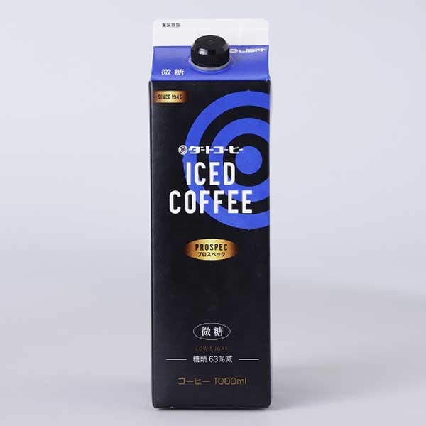 ≪ダートコーヒー≫アイスコーヒー 微糖（プロスペック）【プロスペック本格派 アラビカ種 甘さ控えめ】