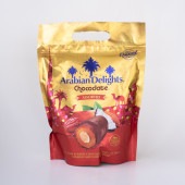≪グランマルシェ≫超人気により再入荷！！デーツチョコレート40個パック Arabian Delights  【送料無料 ハロウィン ギフト 珍しいお菓子 人気 ドバイ 海外みやげ 個包装 スーパーフード カリウム 鉄分 ドライフルーツ アラビアスイーツ 自然な甘さ 食物繊維 腸活 輸入菓子】