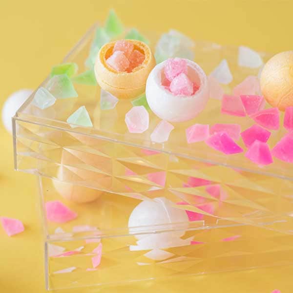 琥珀糖セット 旬味紙ふうせん&琥珀糖 林檎【期間限定 金沢 映えスイーツ 食べる宝石 ギフト お土産 お取り寄せ おしゃれ かわいい キラキラ 彩霞堂 菓匠高木屋】