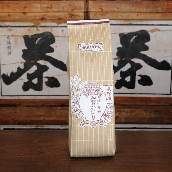 ≪長保屋茶舗≫棒いり茶「加賀かほり」 200g