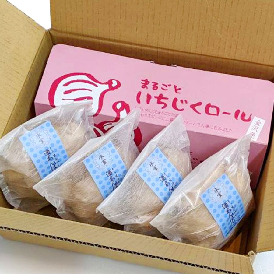 ≪MAPLE HOUSE≫まるごといちじくロール＆とろ生酒あんぱんセット【期間限定 酒あんぱん 氷室の日 生クリーム】