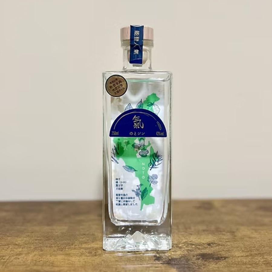 ≪のとジン≫のとジン氣 250ml【送料無料 国内製造 JIN ライススピリッツ】