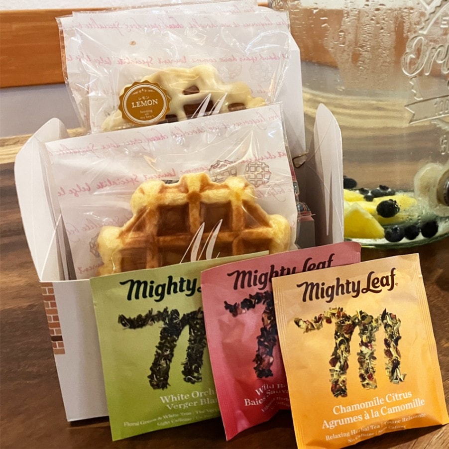 ≪もみの木カフェ≫夏期限定！もみの木コフレ6コ入BOX【期間限定 ワッフル ハーブティー 限定セット】