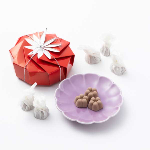≪落雁 諸江屋≫La・KuGaN 2個セット 箱入り【金沢 和菓子 ギフト 内祝い お取り寄せ】