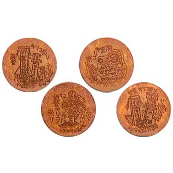 ≪安田屋製菓≫能登キリコ祭りせんべい 10枚入