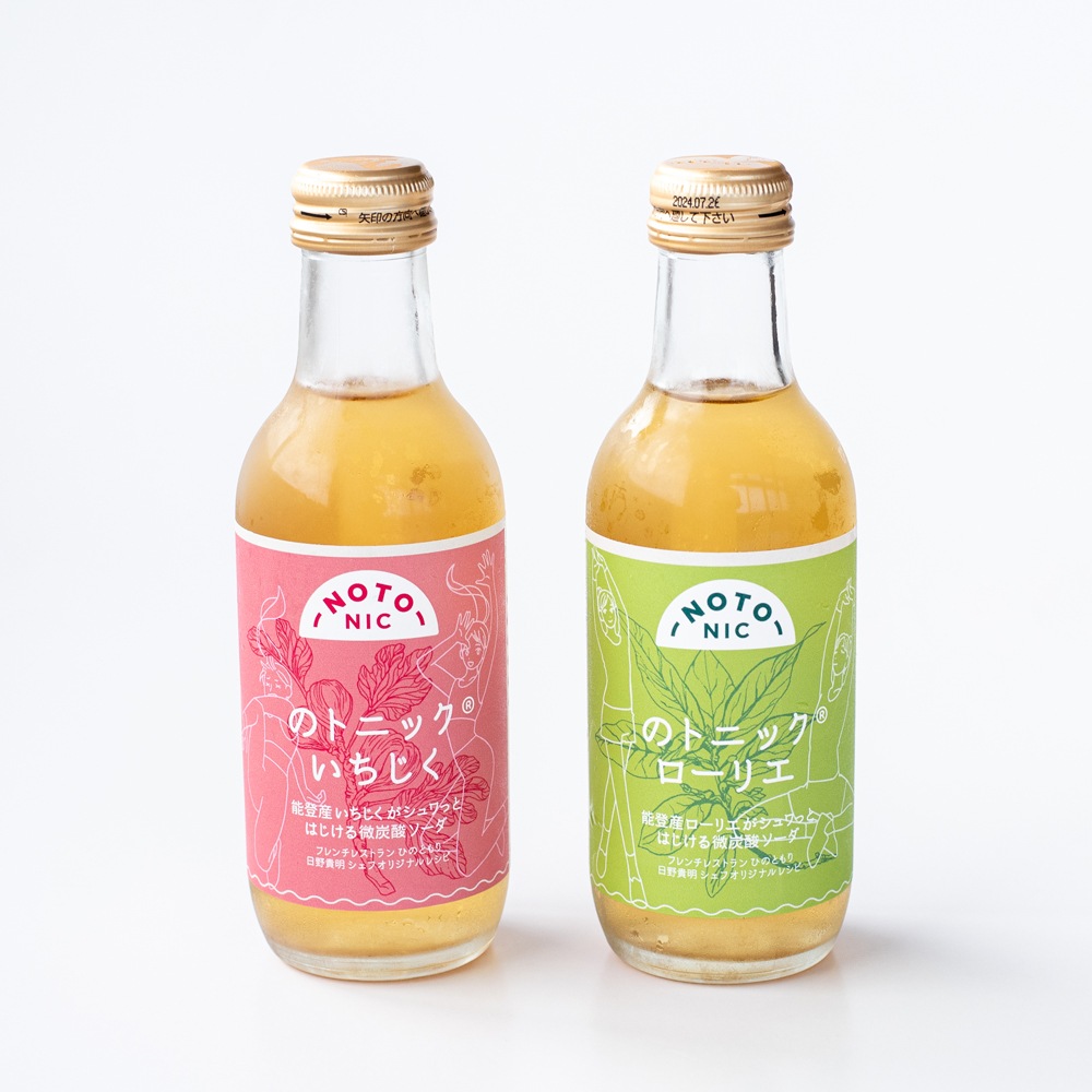 ≪のとジン≫能登が香る微炭酸 のトニック6本【送料無料 微炭酸ソーダ 炭酸飲料 能登産 いちじく ローリエ ゆず】