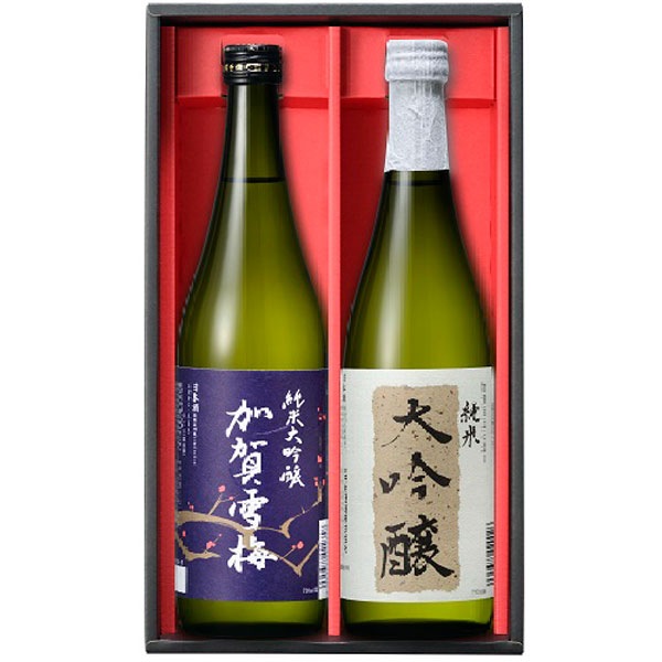 ≪日榮 中村酒造≫加賀大吟醸セット(2本入り 各720ml）