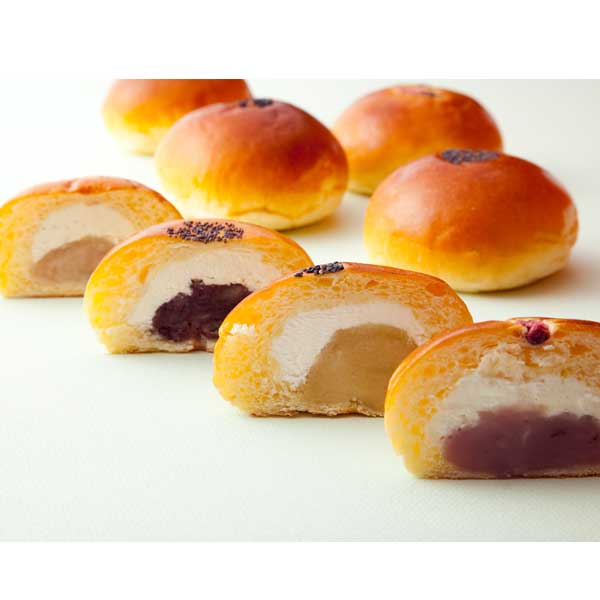 ≪MAPLE HOUSE≫とろ生冷やしあんぱんセット（5個）【冷凍あんぱん 生クリーム 天然酵母】