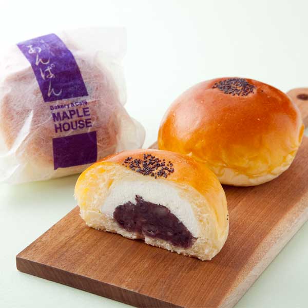 ≪MAPLE HOUSE≫とろ生冷やしあんぱんセット（5個）【冷凍あんぱん 生クリーム 天然酵母】